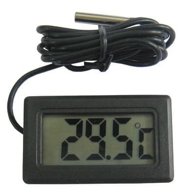 Mini LCD Digitaalinen lämpömittari Pakastimeen / Jääkaappiin