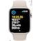 Apple Watch SE 2nd Gen 44 mm GPS (tähtiv. alu./tähtiv. Sport-ranneke)