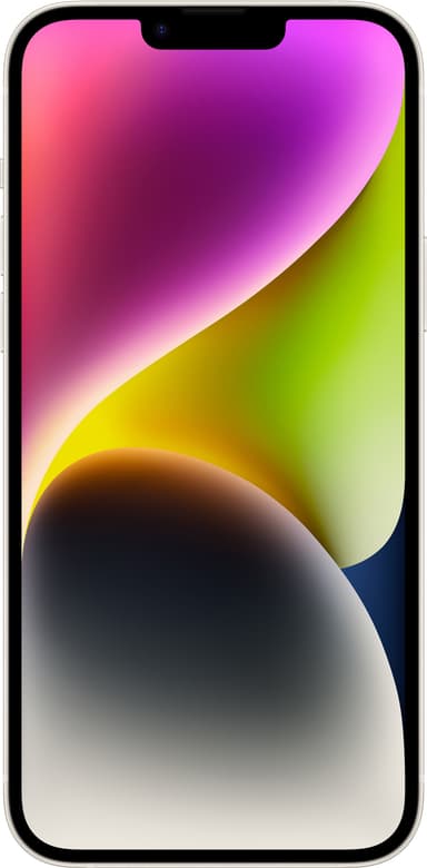 iPhone 14 Plus – 5G älypuhelin 256 GB (tähtivalkea)