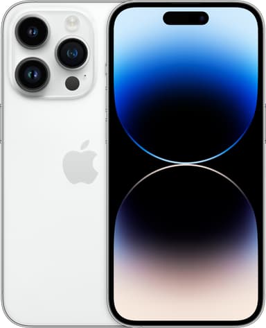 iPhone 14 Pro – 5G älypuhelin128 GB (hopea)