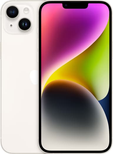 iPhone 14 Plus – 5G älypuhelin  128 GB (tähtivalkea)