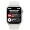 Apple Watch Series 8 41mm GPS (hopea alu. / valkoinen Sport-ranneke)