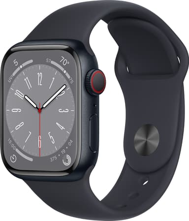 Apple Watch Series 8 41mm Cellular (kesk. alu. / kesk. Sport-ranneke)