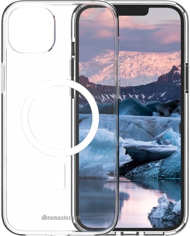 dbramante1928 Iceland Pro MagSafe iPhone 14 Plus suojakuori (läpinäk.)