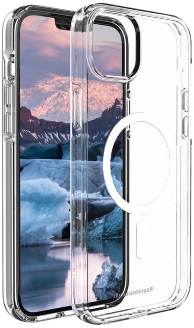 dbramante1928 Iceland Pro MagSafe iPhone 14 Plus suojakuori (läpinäk.)
