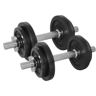 Tunturi käsipainosetti 20 kg - valurauta