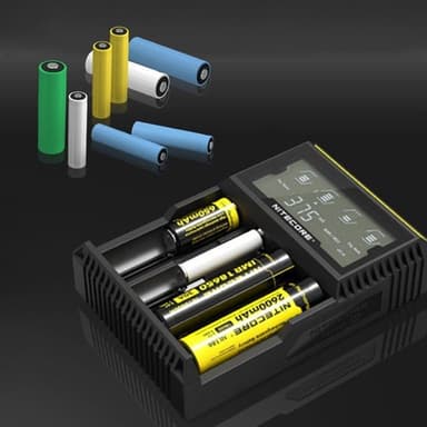 Nitecore D4 Multi LCD Akkulaturi 18650 14500 mm