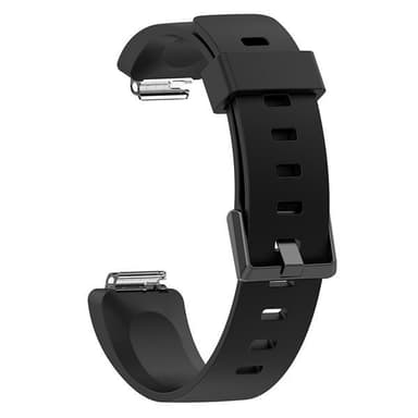 Silikoniranneke Fitbit Inspire / Inspire HR - L Musta