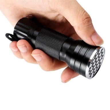 UV 21 LED 395NM Ultra Violet Taskulamppu - Tunnistaa Koiran virtsan