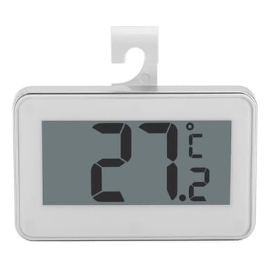 Jääkaapin lämpömittari suurella LCD-näytöllä