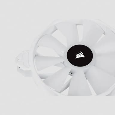 Corsair SP140 RGB ELITE Tietokonekotelo Tuuletin 14 cm Valkoinen 2 kpl