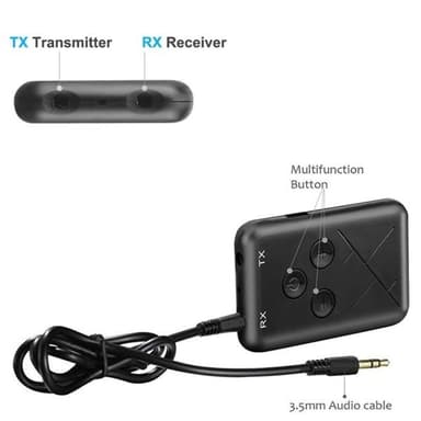 JDEX-TX10 Langaton Bluetooth4.2 + Audio Vastaanotin/Lähettäjä