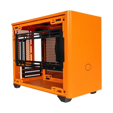 Cooler Master MasterBox NR200P Small Form Factor (SFF) Musta, Oranssi