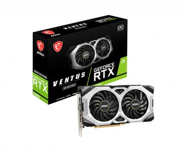 MSI GeForce RTX 2060 VENTUS GP OC NVIDIA 6 GB GDDR6