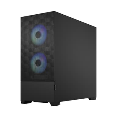 Fractal Pop Air RGB PC-kotelo (musta/tumma sävy)