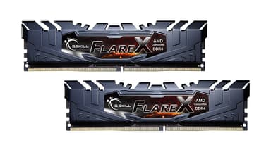 G.Skill Flare X (for AMD) F4-3200C14D-32GFX muistimoduuli 32 GB 2 x 16 GB DDR4 3200 MHz