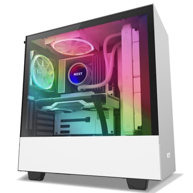 NZXT Aer RGB 2 Tietokonekotelo Tuuletin 14 cm Valkoinen 2 kpl