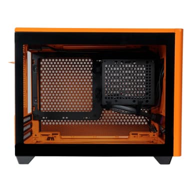 Cooler Master MasterBox NR200P Small Form Factor (SFF) Musta, Oranssi