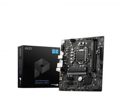 MSI B560M PRO emolevy Intel B560 LGA 1200 mikro ATX