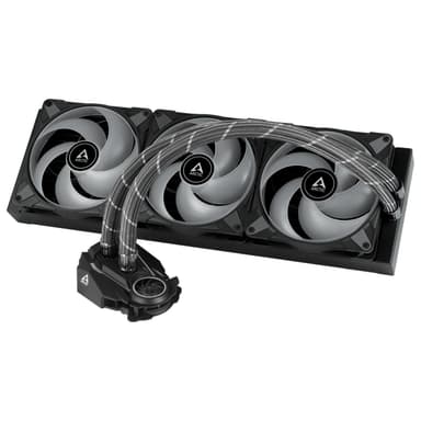 ARCTIC Liquid Freezer II 420 RGB Suoritin Nestejäähdytyspakkaus 14 cm Musta 1 kpl