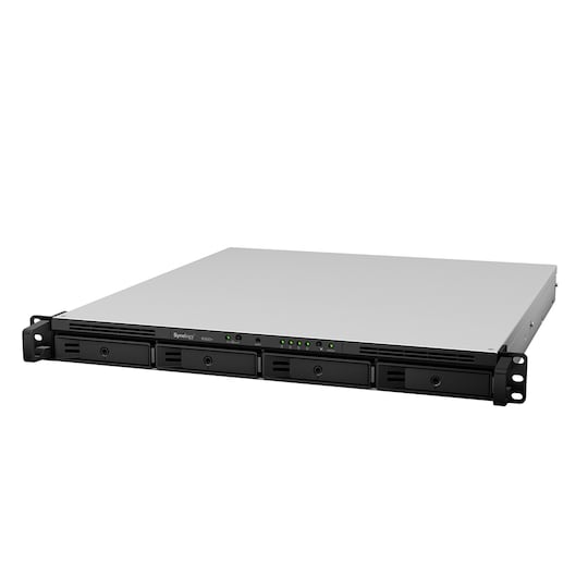 Synology RackStation RS820+ NAS- ja tallennuspalvelimet Teline ( 1U ) Ethernet LAN Musta, Harmaa C3538