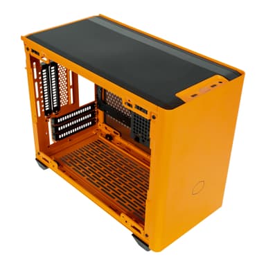 Cooler Master MasterBox NR200P Small Form Factor (SFF) Musta, Oranssi