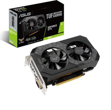 ASUS TUF Gaming TUF-GTX1650-4GD6-P-GAMING NVIDIA GeForce GTX 1650 4 GB GDDR6