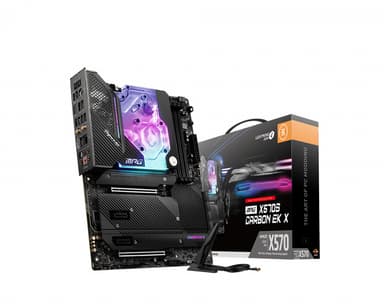 MSI MPG X570S CARBON EK X emolevy AMD X570 Kanta AM4 ATX