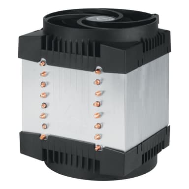 ARCTIC Freezer 4U SP3 Suoritin Ilmanjäähdytin 12 cm Alumiini, Musta 1 kpl