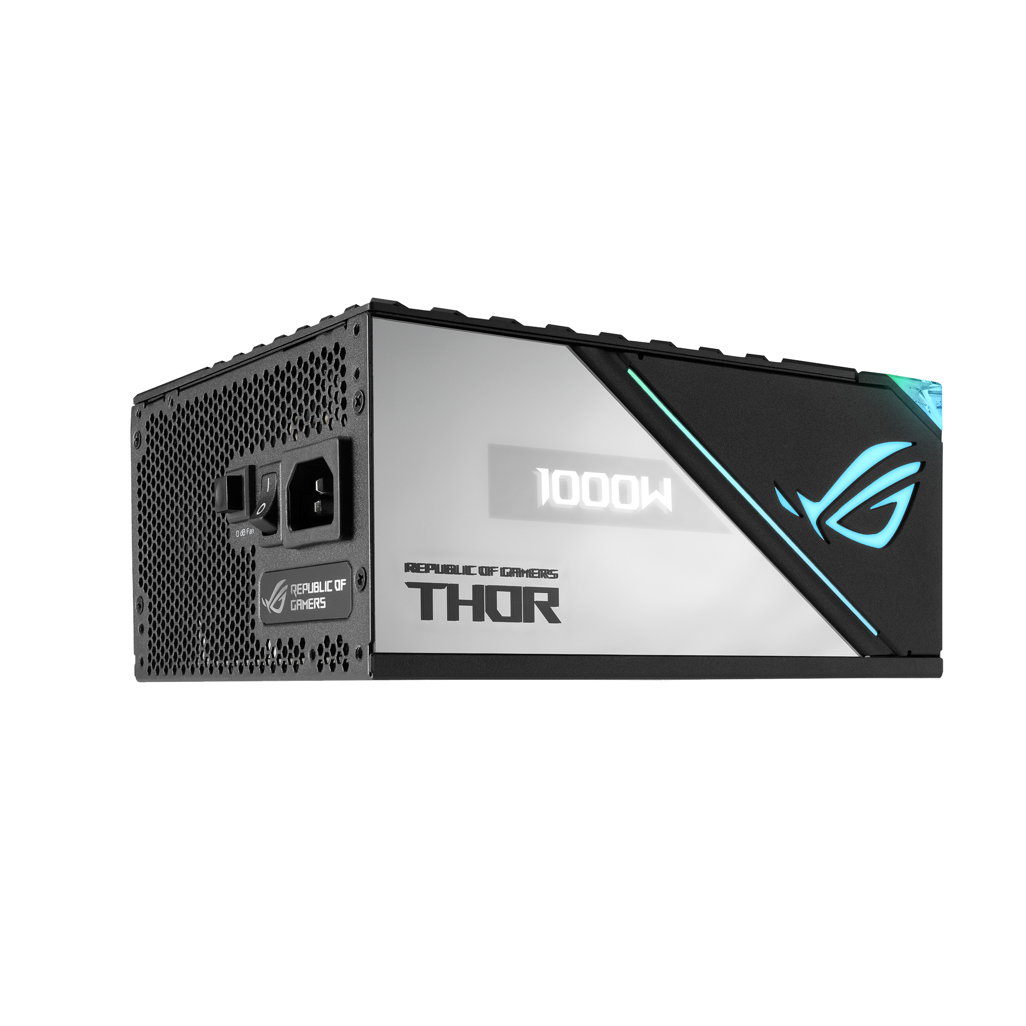 ASUS ROG-THOR-1000P2-GAMING virtalähdeyksikkö 1000 W 24-pin ATX ATX Musta, Hopea