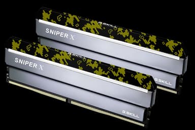 G.Skill Sniper X F4-3600C19D-16GSXKB muistimoduuli 16 GB 2 x 8 GB DDR4 3600 MHz