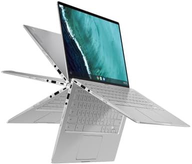 Asus Chromebook Flip C434 i5/8/128 14” 2-in-1 kannettava (hopea)