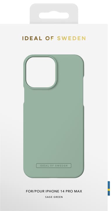 IDEAL OF SWEDEN Seamless iPhone 14 Pro Max suojakuori (turkoosi)