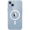 iPhone 14 Plus läpinäkyvä suojakuori MagSafe-tuella