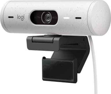 Logitech Brio 500 webkamera (luonnonvalkoinen)