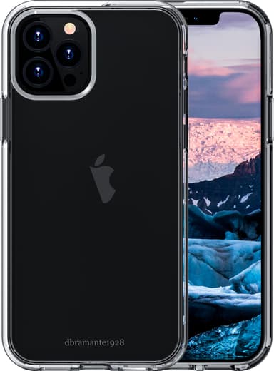 dbramante1928 Iceland Pro iPhone 12/12 Pro suojakuori (läpinäkyvä)