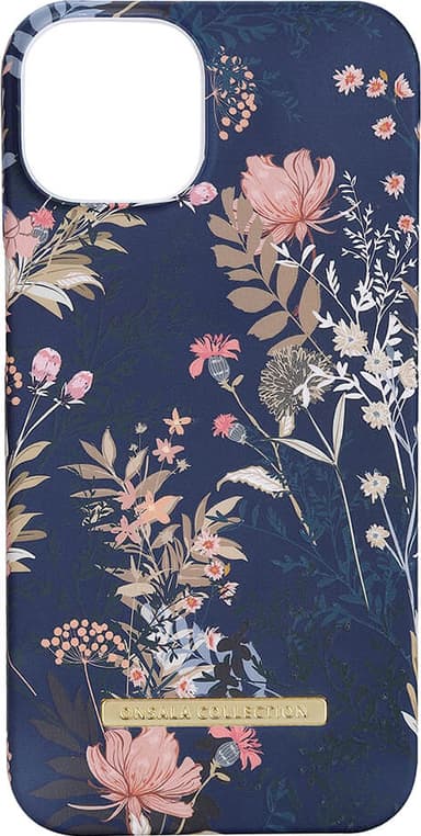 Onsala Fashion iPhone 14 suojakuori (Dark Flower)