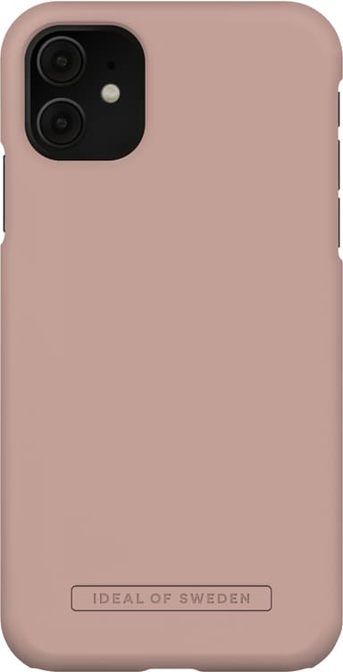 IDEAL OF SWEDEN Seamless iPhone 11/XR suojakuori (vaaleanpunainen)