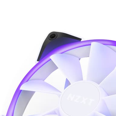 NZXT Aer RGB 2 Tietokonekotelo Tuuletin 14 cm Valkoinen 2 kpl