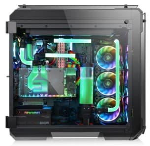 Thermaltake View 71 Tempered Glass Edition Full Tower Musta