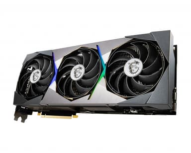 MSI RTX 3080 SUPRIM X 12G LHR näytönohjain NVIDIA GeForce RTX 3080 12 GB GDDR6X