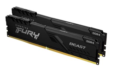 Kingston FURY Beast 32 GB DDR4 RAM muisti 3600 MT/s CL18 (musta)