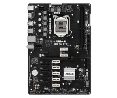 Asrock Q270 Pro BTC+ Intel® Q270 LGA 1151 (pistoke H4) ATX