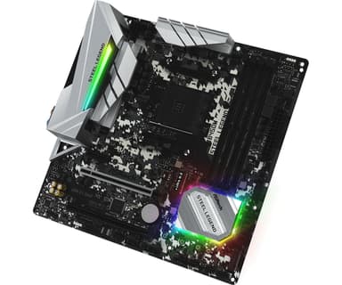 Asrock B450M Steel Legend AMD B450 Kanta AM4 mikro ATX