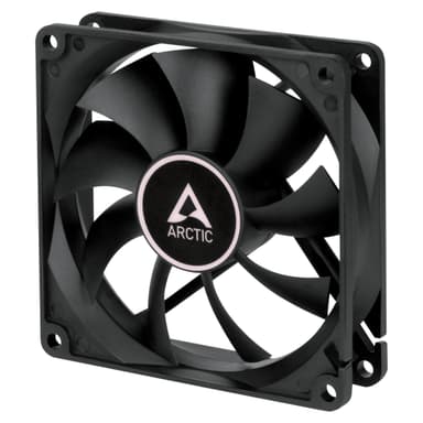 ARCTIC F9 PWM Tietokonekotelo Tuuletin 9,2 cm Musta 1 kpl