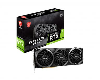 MSI RTX 3080 VENTUS 3X PLUS 12G OC LHR näytönohjain NVIDIA GeForce RTX 3080 12 GB GDDR6X