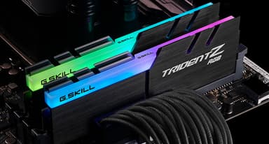 G.Skill Trident Z RGB F4-3200C14D-64GTZR muistimoduuli 64 GB 2 x 32 GB DDR4 3200 MHz