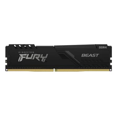 Kingston FURY Beast 16 GB DDR4 RAM muisti 3600 MT/s CL17 (musta)