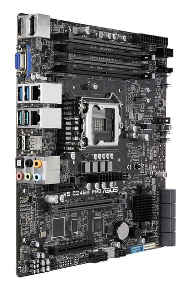 ASUS WS C246M PRO Intel C246 LGA 1151 (pistoke H4) mikro ATX