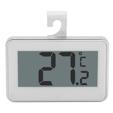 Jääkaapin lämpömittari suurella LCD-näytöllä